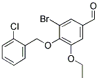 3-BROMO-4-[(2-CHLOROBENZYL)OXY]-5-ETHOXYBENZALDEHYDE price.