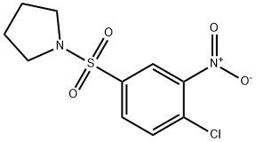 1-(4-CHLORO-3-NITRO-BENZENESULFONYL)-PYRROLIDINE Structure