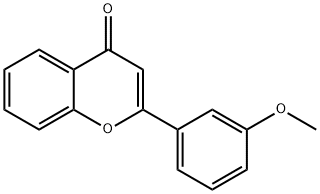 2-(3-甲氧基苯基)-4H-色烯-4-酮 結(jié)構(gòu)式