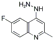 6-FLUORO-4-HYDRAZINO-2-METHYLQUINOLINE Structure