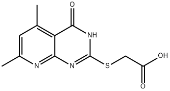 (4-HYDROXY-5,7-DIMETHYL-PYRIDO[2,3-D]PYRIMIDIN-2-YLSULFANYL)-ACETIC ACID price.