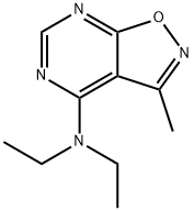 N,N-DIETHYL-3-METHYLISOXAZOLO[5,4-D]PYRIMIDIN-4-AMINE|