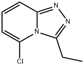 5-CHLORO-3-ETHYL[1,2,4]TRIAZOLO[4,3-A]PYRIDINE Struktur