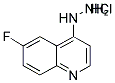 6-FLUORO-4-HYDRAZINOQUINOLINE HYDROCHLORIDE Structure