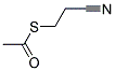 3-(ACETYLTHIO)PROPIONITRILE Struktur
