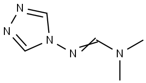 N,N-DIMETHYL-N'-(4H-1,2,4-TRIAZOL-4-YL)IMINOFORMAMIDE Struktur