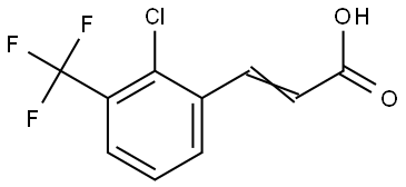 2-CHLORO-3-(TRIFLUOROMETHYL)CINNAMIC ACID price.