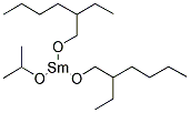 SAMARIUM ETHYLHEXANO-MONOISOPROPOXIDE Struktur