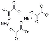 AMMONIUM NIOBIUM OXALATE Struktur