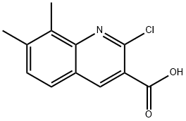 2-CHLORO-7,8-DIMETHYL-QUINOLINE-3-CARBOXYLIC ACID price.