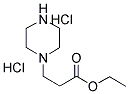 ETHYL 3-(PIPERAZIN-1-YL)PROPIONATE DIHYDROCHLORIDE Struktur
