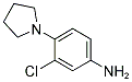 3-CHLORO-4-PYRROLIDIN-1-YL-PHENYLAMINE Struktur