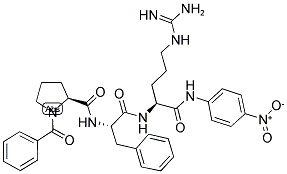 BZ-PRO-PHE-ARG-PNA, , 結(jié)構(gòu)式