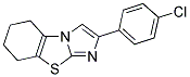 2-(4-CHLOROPHENYL)-5,6,7,8-TETRAHYDROIMIDAZO[2,1-B][1,3]BENZOTHIAZOLE Structure