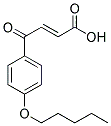 4-OXO-4-(4-PENTYLOXY-PHENYL)-BUT-2-ENOIC ACID Structure