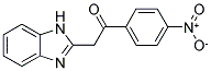 2-(1H-BENZOIMIDAZOL-2-YL)-1-(4-NITRO-PHENYL)-ETHANONE Struktur