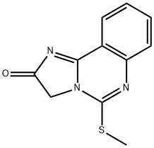 5-(METHYLSULFANYL)IMIDAZO[1,2-C]QUINAZOLIN-2(3H)-ONE Struktur