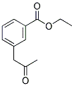 3-(2-OXO-PROPYL)-BENZOIC ACID ETHYL ESTER Struktur