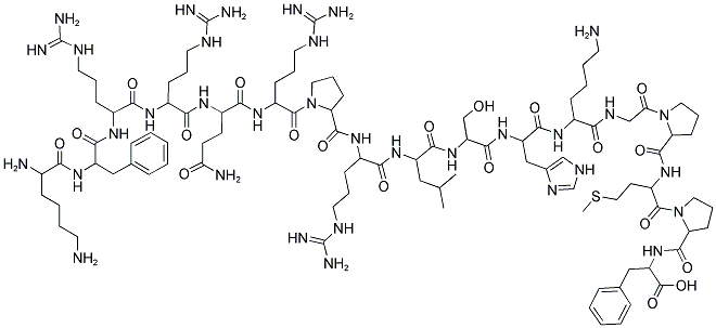 APELIN (20-36), HUMAN, BOVINE Structure