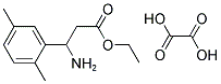 ETHYL 3-AMINO-3-(2,5-DIMETHYLPHENYL)PROPANOATE OXALATE Struktur