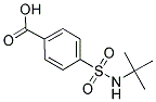 4-[(TERT-BUTYLAMINO)SULFONYL]BENZOIC ACID Structure