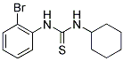 N-(2-BROMOPHENYL)-N'-CYCLOHEXYLTHIOUREA Structure