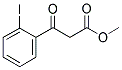 3-(2-IODO-PHENYL)-3-OXO-PROPIONIC ACID METHYL ESTER Struktur