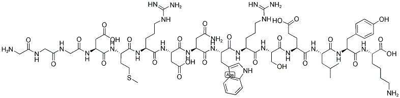 GGGDMRDNWRSELYK Struktur