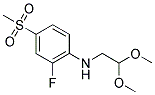 N-(2,2-DIMETHOXYETHYL)-N-[2-FLUORO-4-(METHYLSULFONYL)PHENYL]AMINE