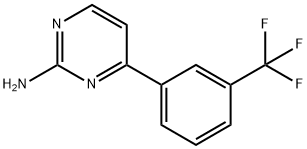 4-[3-(TRIFLUOROMETHYL)PHENYL]-2-PYRIMIDINAMINE