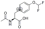 N-ACETYL-4-(DIFLUOROMETHOXY)-L-PHENYLALANINE Struktur