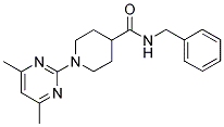 N-BENZYL-1-(4,6-DIMETHYLPYRIMIDIN-2-YL)PIPERIDINE-4-CARBOXAMIDE