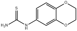 (2,3-DIHYDRO-BENZO[1,4]DIOXIN-6-YL)-THIOUREA, 420130-76-3, 結(jié)構(gòu)式