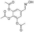 3,4,5-TRIACETOXYBENZALDEHYDE OXIME Structure