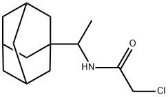 N-(1-ADAMANTAN-1-YL-ETHYL)-2-CHLORO-ACETAMIDE Structure
