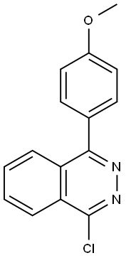1-CHLORO-4-(4-METHOXY-PHENYL)-PHTHALAZINE Structure