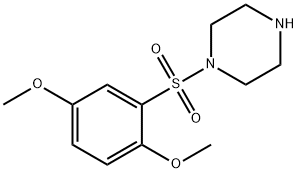 1-[(2,5-DIMETHOXYPHENYL)SULFONYL]PIPERAZINE Structure