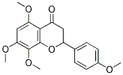 4',5,7,8-TETRAMETHOXYFLAVANONE Struktur