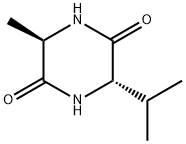 CYCLO(-D-ALA-VAL) Struktur
