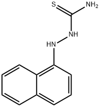 2-(1-NAPHTHYL)-1-HYDRAZINECARBOTHIOAMIDE Struktur