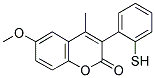 6-METHOXY-4-METHYL-3-(2-THIOPHENYL)COUMARIN Struktur
