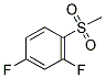 2,4-DIFLUOROPHENYL METHYL SULFONE Structure
