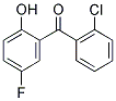 2'-CHLORO-5-FLUORO-2-HYDROXYBENZOPHENONE Structure