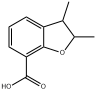 2,3-DIMETHYL-2,3-DIHYDRO-1-BENZOFURAN-7-CARBOXYLIC ACID Structure