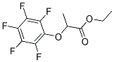 2-PENTAFLUOROPHENYLOXY-PROPIONIC ACID ETHYL ESTER Struktur