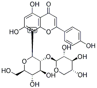 VITEXIN-2''-O-XYLOSIDE Struktur