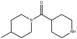 (4-METHYL-PIPERIDIN-1-YL)-PIPERIDIN-4-YL-METHANONE Structure