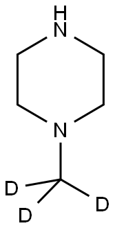 N-METHYL-D3-PIPERAZINE Structure