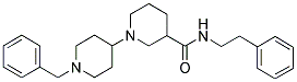 1-(1-BENZYLPIPERIDIN-4-YL)-N-(2-PHENYLETHYL)PIPERIDINE-3-CARBOXAMIDE Struktur