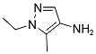 1-ETHYL-5-METHYL-1H-PYRAZOL-4-YLAMINE Structure